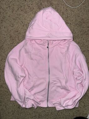 Lululemon Scuba Full Zip Meadowsweet Pink